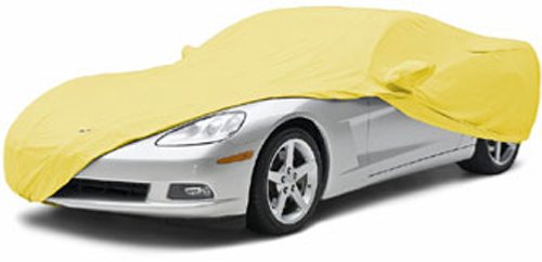 Coverking Custom Fit Car Cover for Porsche - Stormproof Fabric, Yellow