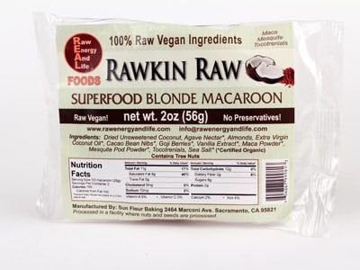 Rawkin Raw: Superfood Blonde Macaroon 2 Oz (12 Pack)