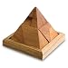 Pyramid Puzzle Wooden Tactile Brainteaser