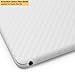 ArmorSuit MilitaryShield White Carbon Fiber Skin Wrap Film + HD Clear Screen Protector For Apple iPad Air - Anti-Bubble Film