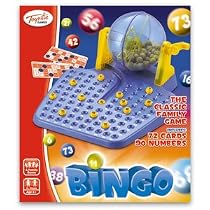 FAMILY BINGO GAME/ BINGO MACHINE/ NEW