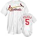 Albert Pujols White Majestic MLB Home Replica St. Louis Cardinals Youth Jersey