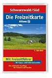 Produkt-Bild: Die Allianz Freizeitkarte Schwarzwald S&uuml;d: 66 Tipps und Fahrradtouren. Die sch&ouml;nsten Ausfl&uuml;ge f&uuml;r Freizeit und Familie