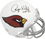 Roger Wehrli St. Louis Cardinals Autographed Riddell Mini Helmet with HOF 07 Inscription