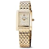 Texas A&M University Women's Swiss Watch - Gold Quad Watch with Bracelet