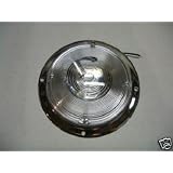12V RoundTruck Semi Van RV Bus Trailer Utility Dome Light Steel Base 