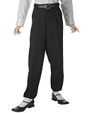Elastic Band Pleated Pants