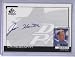 Josh Hamilton Autograph Card #JH 1999 Upper Deck SP Top Prospects Texas Rangers