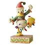Disney Traditions: Donald Duck with Lights 'Santa's High-Strung Helper' Figure