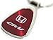 Au-Tomotive Gold, INC. Teardrop Key Fob for Honda CRV Burgundy - in.KCBUR.CRV