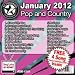 January 2012 Pop and Country Hits
