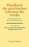 Zoom Produkt-Bild: Handbuch der Altertumswissenschaft: Handbuch der griechischen Literatur der Antike: Die Literatur der archaische und klassische Zeit: Band VII,1
