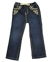 Baby Phat Little Girl Straight Leg Jeans w/ Rhinestones