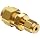 Parker A-Lok 6RU1-B Brass Compression Tube Fitting, Reducing Union, Tube OD x Tube OD