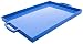 Zak Designs True Blue 19-1/2 by 11-1/2-Ounce Large Rectangular Tray, Blue Bell