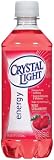 Crystal Light Fortified Energy, Wild Strawberry, 16-Ounce Bottles (Pack of 12)