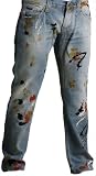 Dolce & Gabbana - Dolce & Gabbana Men's Designer Jeans (Authentic D&G Designer Splatter G3039D)
