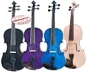 CECILIO EBONY VIOLIN OUTFIT 4/4 PURPLE