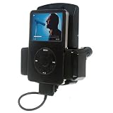 Latest edition Black 3-in-1Wireless FM transmitter, incorporating in car holder and charger! Compatible with the NEW Ipod Nano and Video.