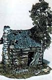 HO Abandoned Log Cabin