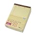 TOPS 7531 Letr-Trim Perf-Top Legal Pad, 2-Hole/Top, Letter, Canary, 50 Sheets/pad, Dozen