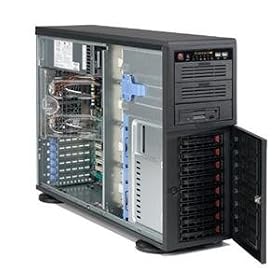 4U Rm/twr Blk Dual Xeon 5100 48GB DDR2865W 8SAS 2PCIE16X