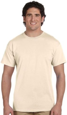 mens 5 oz. 100% Heavy Cotton HD T-Shirt(3931)-NATURAL-XL-3PK