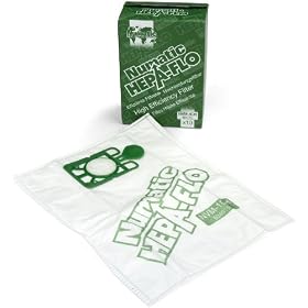 Numatic NVM-2B Cleaner Bags, 10 per pack, Fits EVR370,CVC370,GVE370