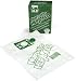 Numatic NVM-2B Cleaner Bags, 10 per pack, Fits EVR370,CVC370,GVE370