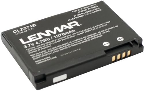 LENMAR Replacement Battery for BlackBerry Torch 9800, 9810 - Retail Packaging - Black