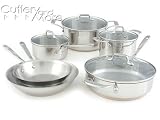 Review All-Clad  / Emerilware 10-Piece Stainless Cookware Set