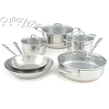 Click here to buy Emerilwaretm by All-Clad Stainless 10-Piece Cookware Set by Emerilware.