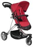 Baby Planet Max Traveler 3-Wheel Stroller Red
