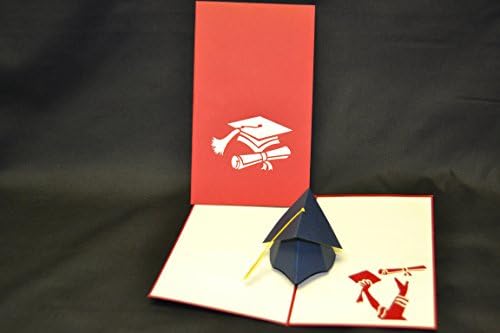 Poppin 3D Pop Up Graduation Card - Graduation Hat