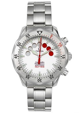 Omega Seamaster Automatic Apnea Stainless Steel Mens Watch 2595.30.00