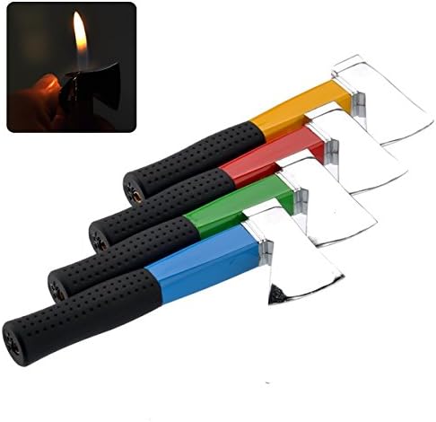 Nietoto Creative Axe Shaped Refillable Butane Cigarette Cigar Lighter