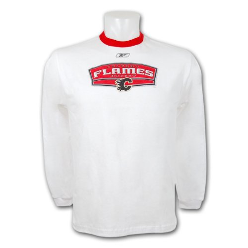 Calgary Flames Block Party Long Sleeve T-Shirt Size XL