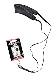 DigiStrap - Courroie de cou en cuir avec fermeture rapide - Noir