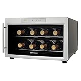 Emerson FR24SL 8 Bottles Wine Cooler with Thermal Glass Door, Stainless Ste ....