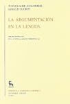La Argumentacion En La Lengua / The A...