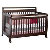DaVinci Emily 4 in 1 Crib with Toddler Rail, Espresso
