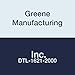 Greene Manufacturing, Inc. DTL-1621-2000 Duratech Base Cabinet Lab Height - 16"W x 21"D x 34"H Two Drawer/Single Door Base