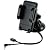 Logitec FMトランスミッター内蔵スマートフォンホルダー ブラック LAT-MPSH01 LAT-MPSH01