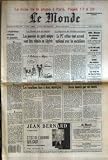 MONDE (LE) [No 13607] du 27/10/1988 - L'EXPERIENCE CHINOISE EN QUESTION - LES POUVOIRS DU PARTI UNIQUE VONT ETRE REDUITS EN ALGERIE - LE PC REFUSE TOUT ACCORD NATIONAL AVEC LES SOCIALISTES PAR P. J. - URSS - LIBERATION DES PRISONNIERS POLITIQUES - LE RU 486 RETIRE DU MARCHE - CONSEIL DES MINISTRES - LES VINGT ANS DU CLUB DE ROME - LES ISRAELIENS FACE A DEUX STRATEGIES PAR ALAIN FRACHON - OUVEA HANTEE PAR SES MORTS PAR ALAIN ROLLAT +Œ C'EST DE L'HOMME QU'IL S'AGIT PAR JEAN BERNARD.