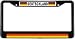 Deutschland Germany Flag Black License Plate Frame Metal Holder