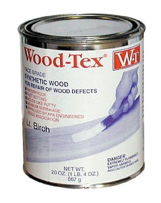 Wood-Tex Wood Putty 1 Pint Red Oak