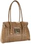 B. MAKOWSKY Classics Rockefeller Medium Satchel,Crema,one size