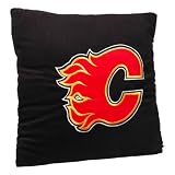 Calgary Flames 16 inch Square Pillow Size One Size