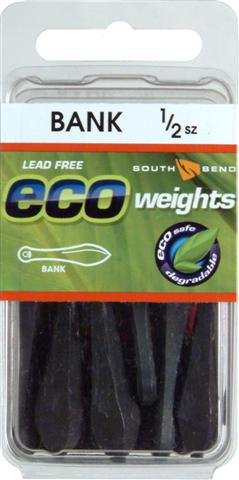 South Bend Fishing Lures Eco Bank Sinker 1/2 oz 12 Pack
