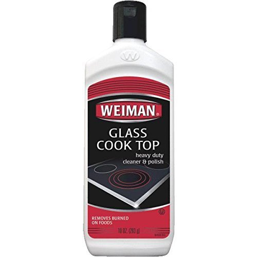Weiman Heavy Duty Glass Cook Top Cleaner and Polish, 20 oz. Home Garden Household Supplies